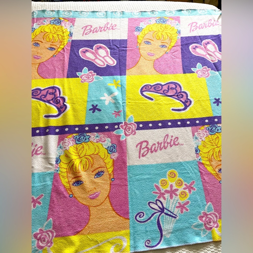 Barbie Vintage Y2K Throw Blanket